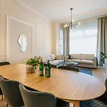 公寓 120Qm Mygold Apartment 2 Bathrooms Balcony Up To 9 Guests *