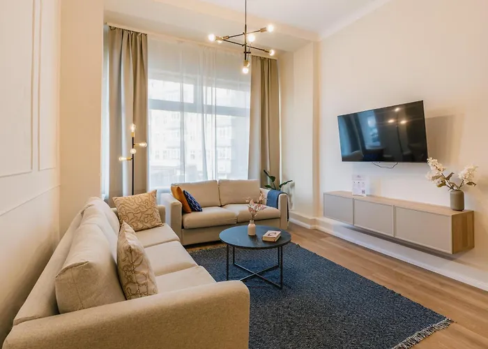 120Qm Mygold Apartment 2 Bathrooms Balcony Up To 9 Guests Apartman Berlin