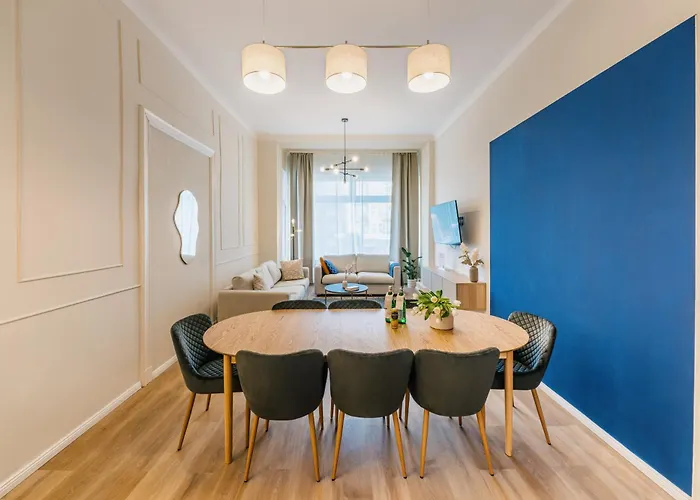 Apartament 120Qm Mygold Apartment 2 Bathrooms Balcony Up To 9 Guests Berlin