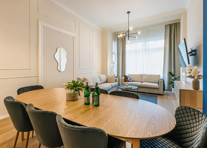 Apartament 120Qm Mygold Apartment 2 Bathrooms Balcony Up To 9 Guests *